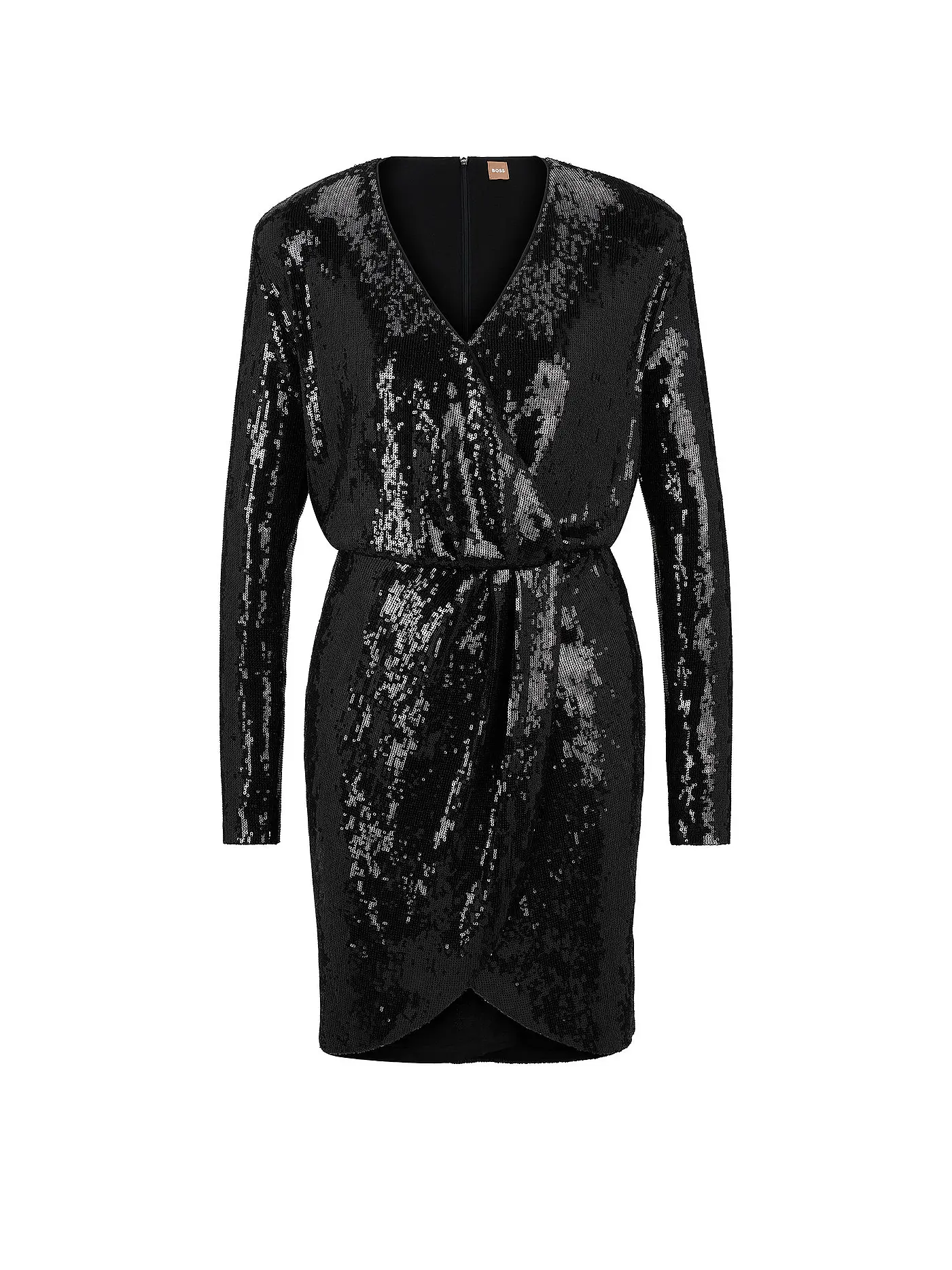 BOSS | Cocktailkleid EPALETTA | schwarz